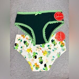 SPLENDIES | St. Patrick’s Day 2-Pack Bikini Brief Bundle